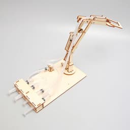 木製液壓機械臂操作角度