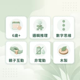 數獨棋盤特點：6歲+、邏輯推理、數字思維、親子互動、非電動、木製