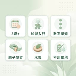 算盤特點：3歲+、加減入門、數字認知、親子學習、木製、不用電池
