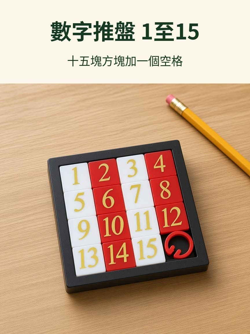 數字推盤 1 至 15