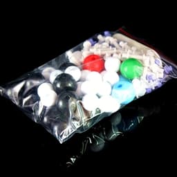 全套零件裝入透明拉鏈袋