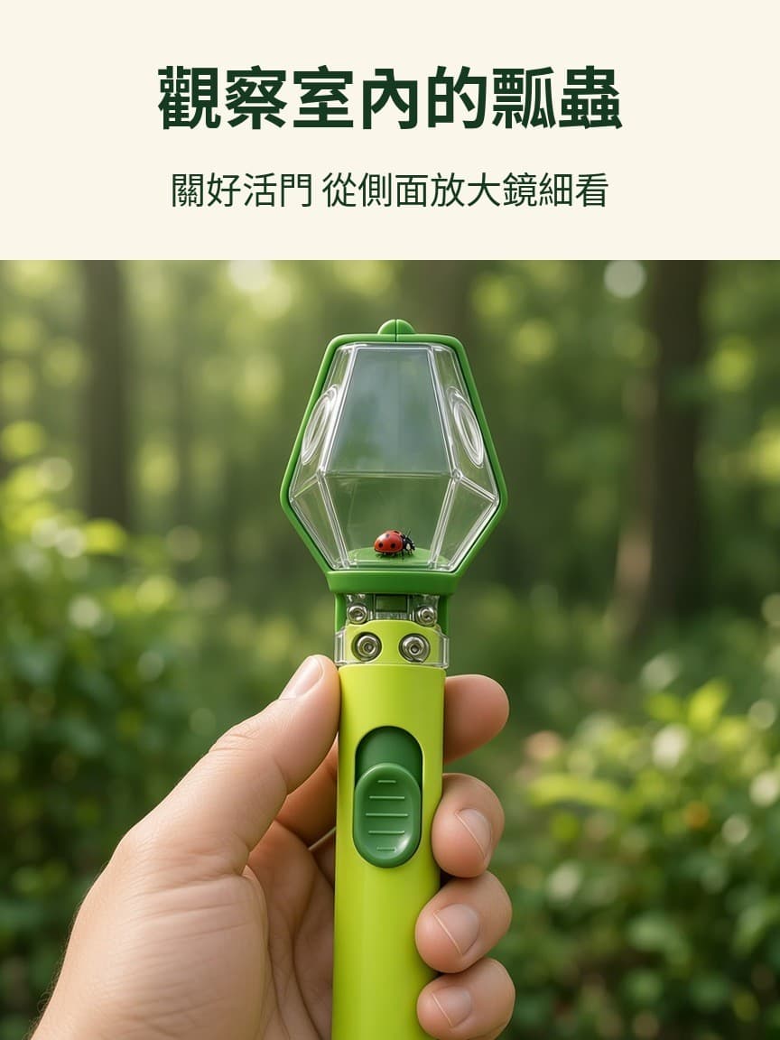 觀察室內的瓢蟲