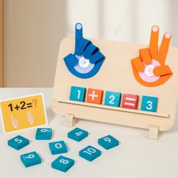 手指計數板 1＋2＝3