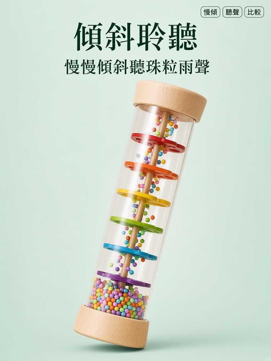 傾斜聽雨聲 示意