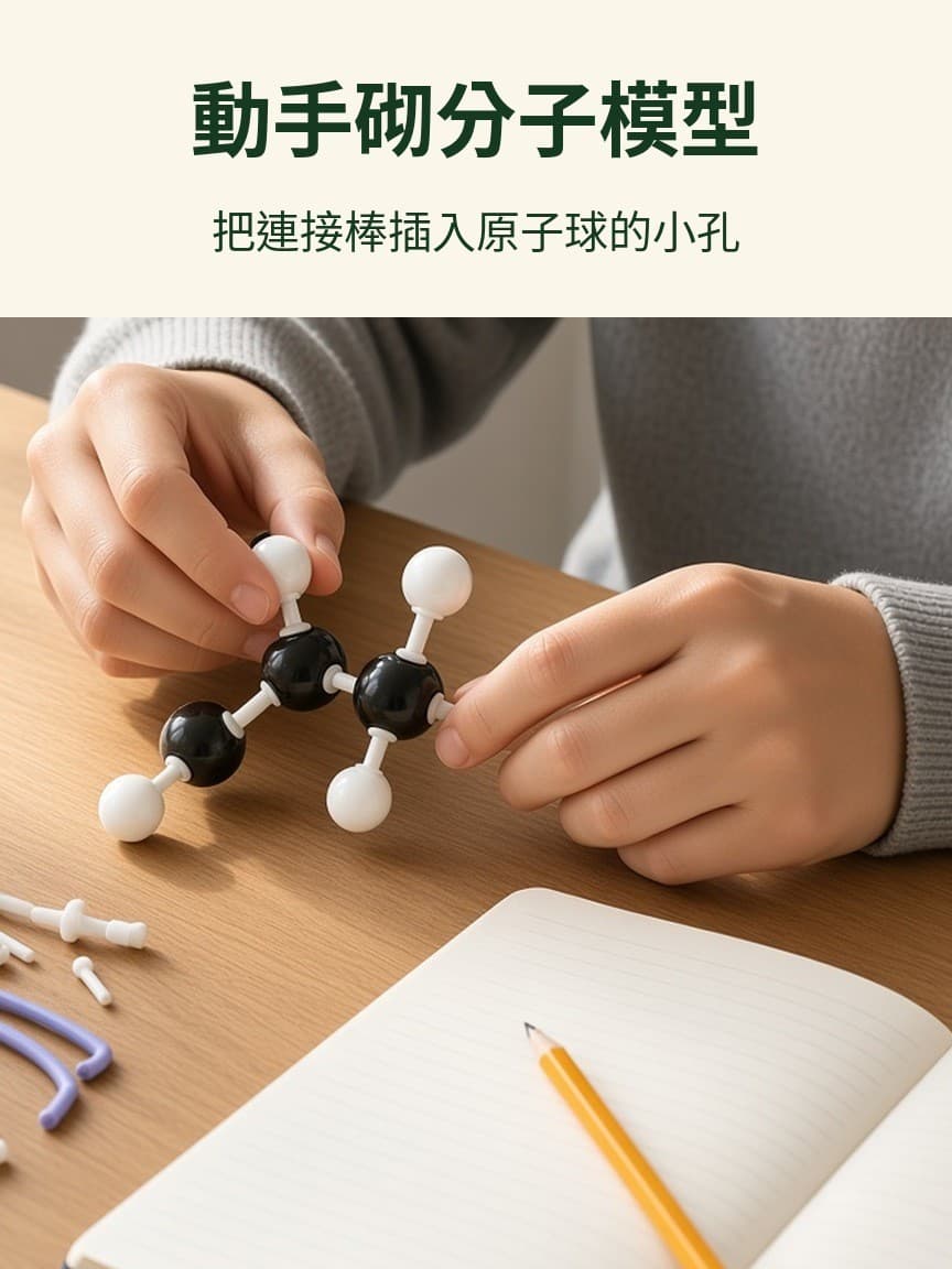 動手砌分子模型