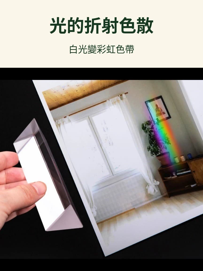 光的色散 示意