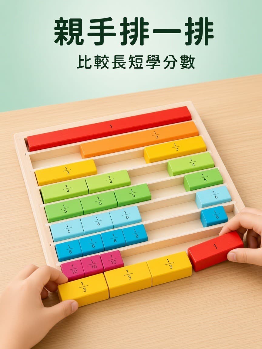 排列分數棒