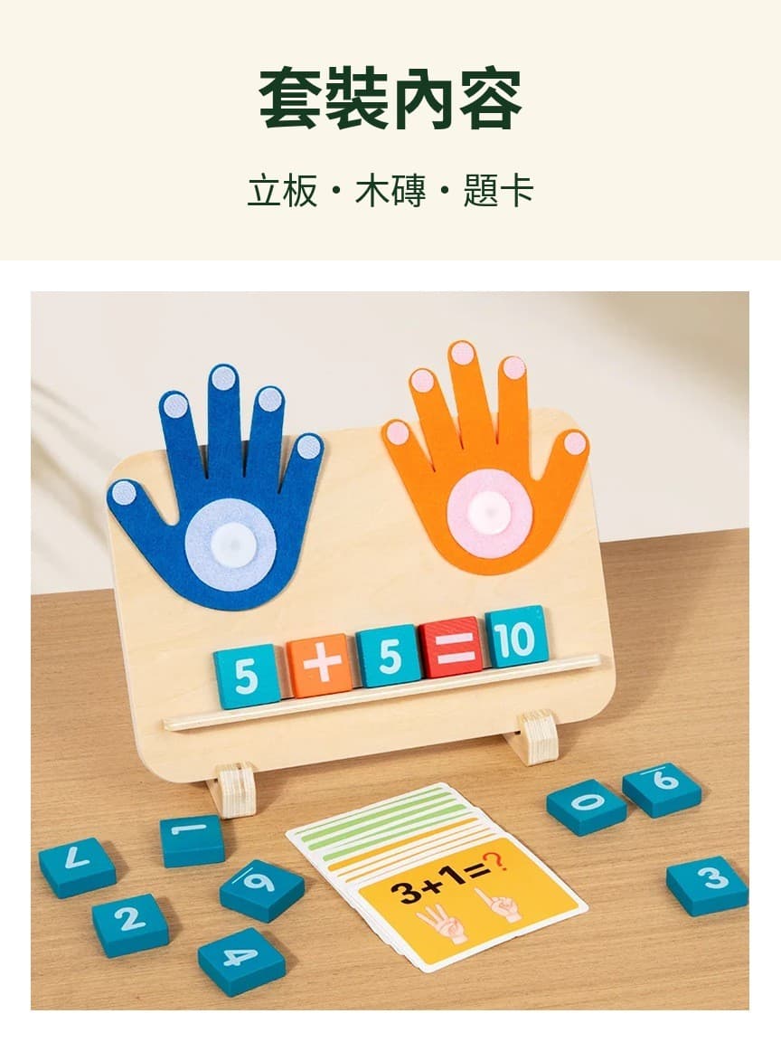 手指計數板 套裝內容