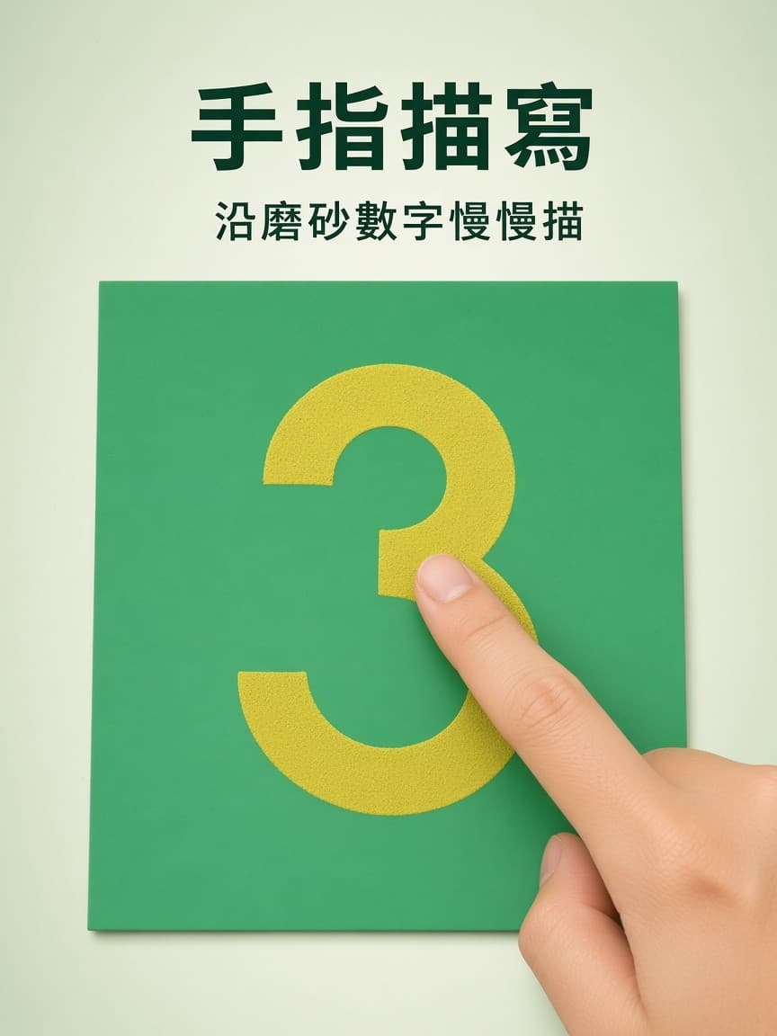 手指描寫 數字示意