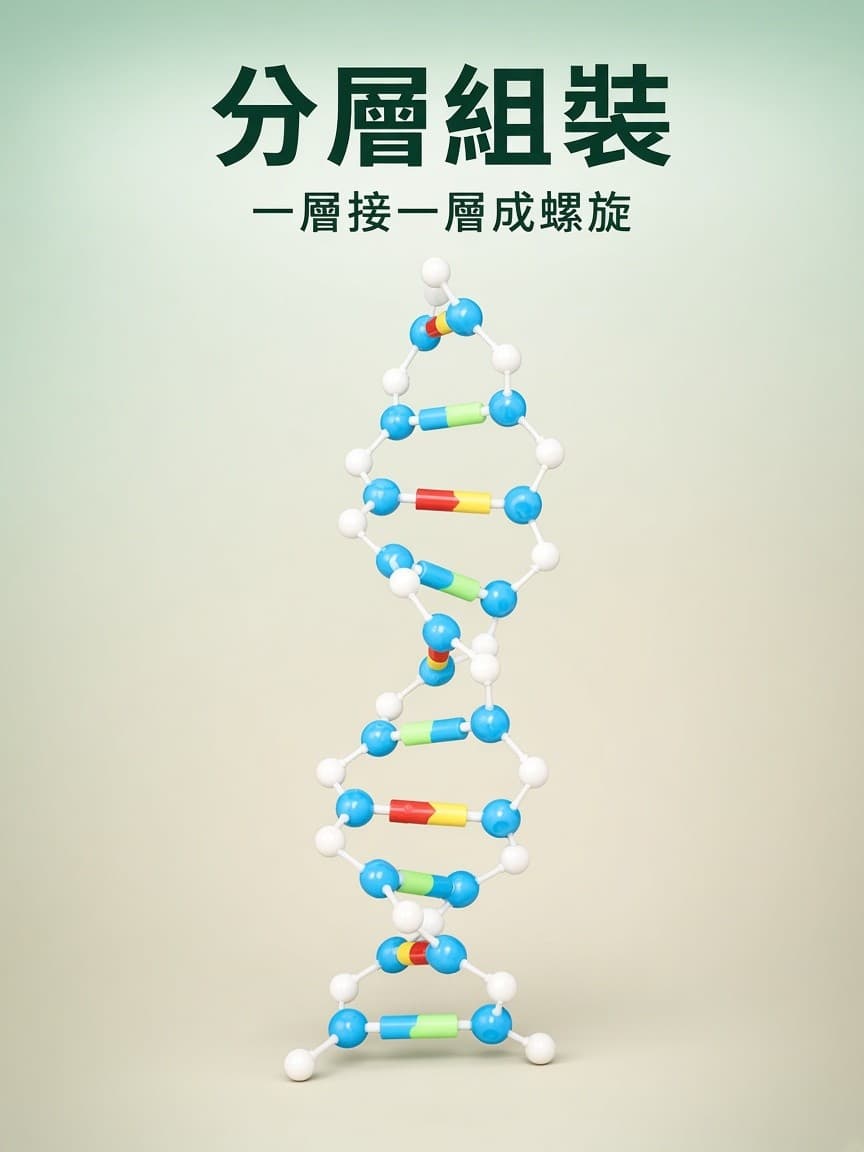 雙螺旋 分層組裝