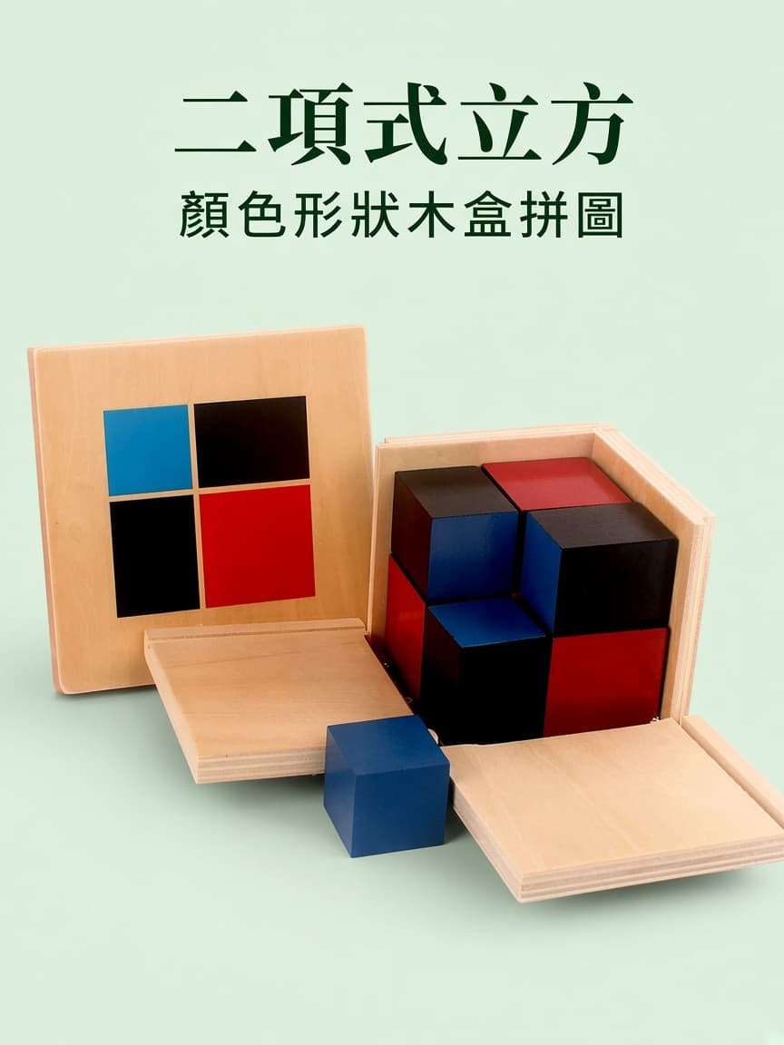 二項式立方體 木盒